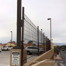 peach post for farm and garden fence